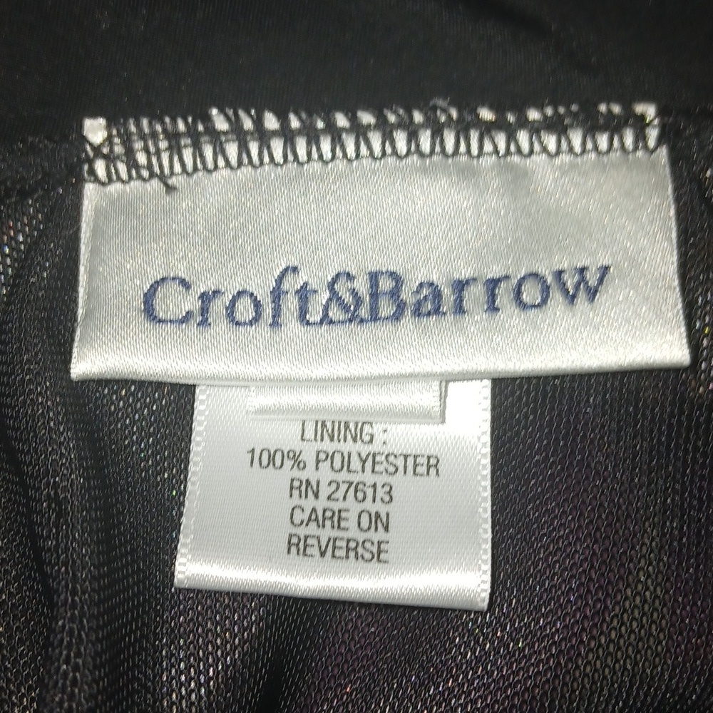 Croft & Barrow Women's Bikini with Purple Floral Design Size 14 - Picture 4 of 7